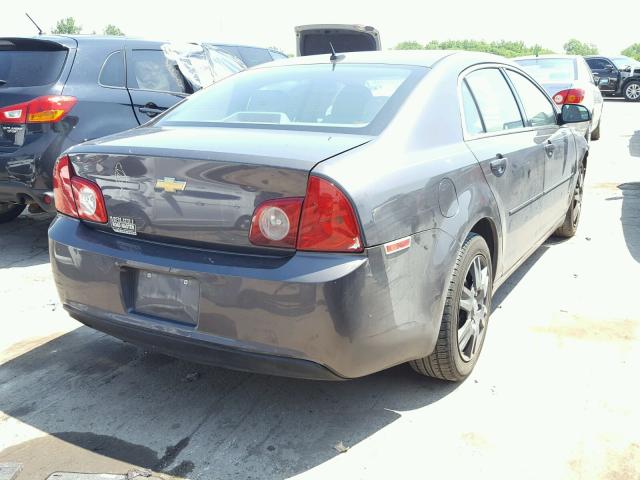 1G1ZB5E19BF164792 - 2011 CHEVROLET MALIBU LS 灰色 照片 4