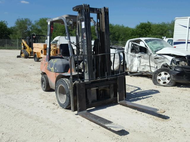 62631F0RKL1FT - 2006 TOYOTA FORKLIFT ORANGE photo 1