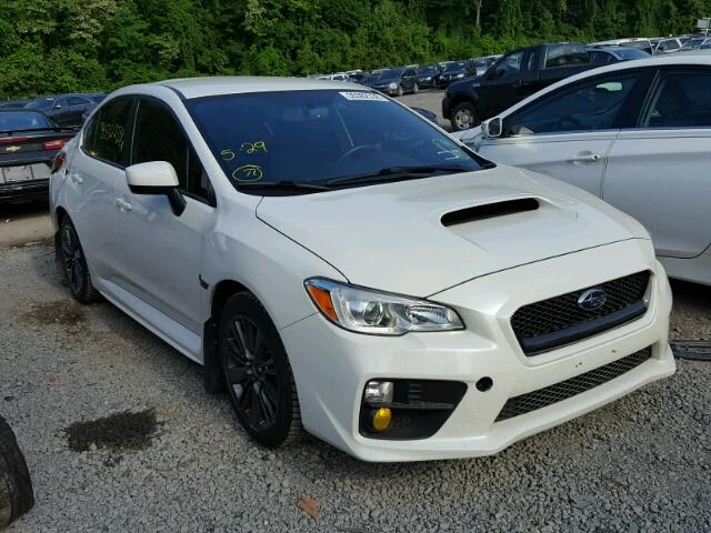 JF1VA1A62F9815581 - 2015 SUBARU WRX WHITE photo 1