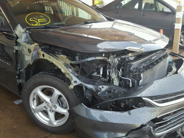 1G1ZB5ST1HF232808 - 2017 CHEVROLET MALIBU LS 灰色 照片 9