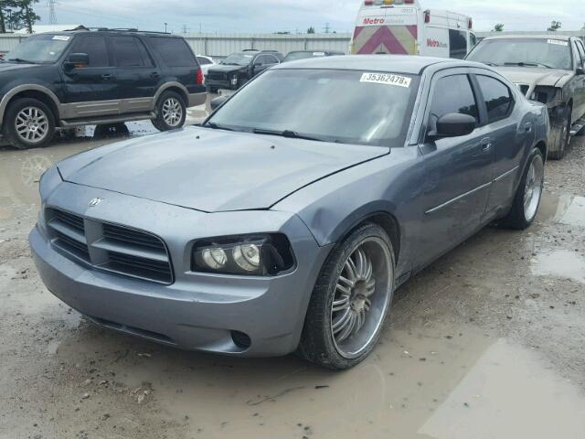 2B3KA43G47H796507 - 2007 DODGE CHARGER SE GRAY photo 2