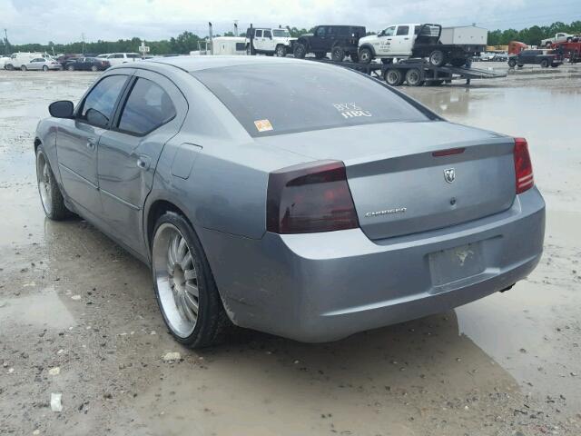 2B3KA43G47H796507 - 2007 DODGE CHARGER SE GRAY photo 3