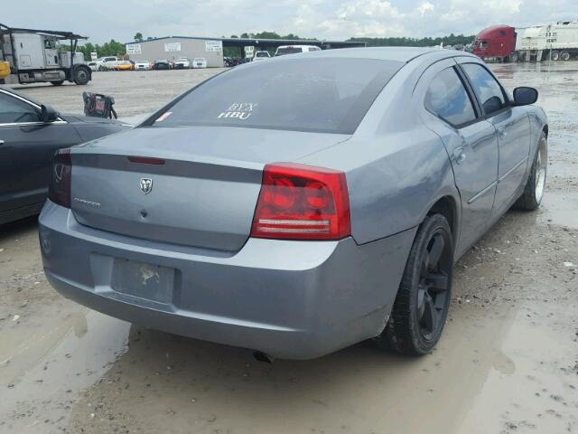 2B3KA43G47H796507 - 2007 DODGE CHARGER SE GRAY photo 4