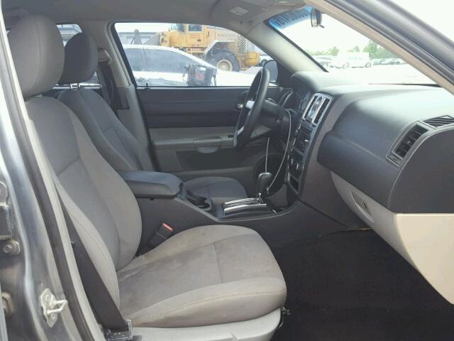 2B3KA43G47H796507 - 2007 DODGE CHARGER SE GRAY photo 5
