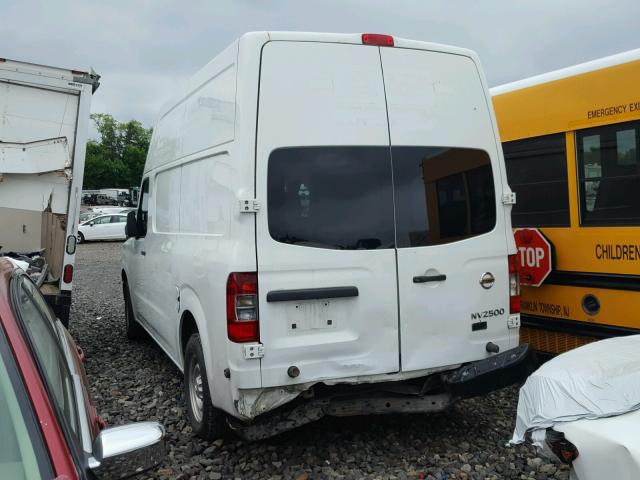 1N6BF0LYXEN103720 - 2014 NISSAN NV 2500 WHITE photo 3