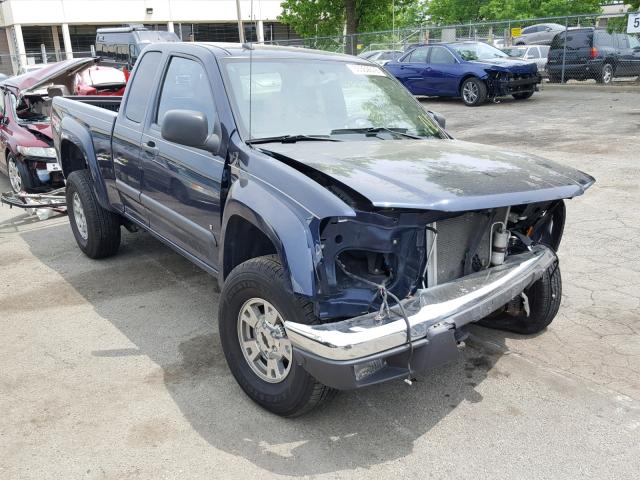 1GCDT49E788204919 - 2008 CHEVROLET COLORADO L BLUE photo 1