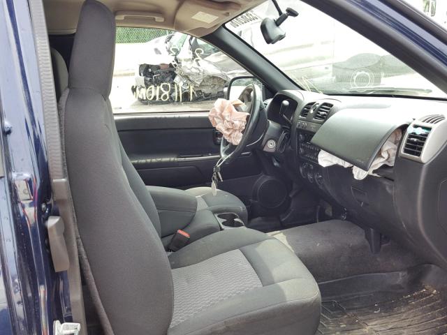 1GCDT49E788204919 - 2008 CHEVROLET COLORADO L BLUE photo 5