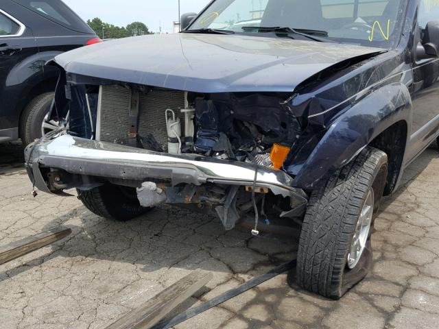 1GCDT49E788204919 - 2008 CHEVROLET COLORADO L BLUE photo 9