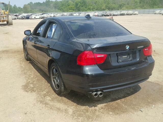 WBAPK7C56AA460586 - 2010 BMW 328 XI BLACK photo 3