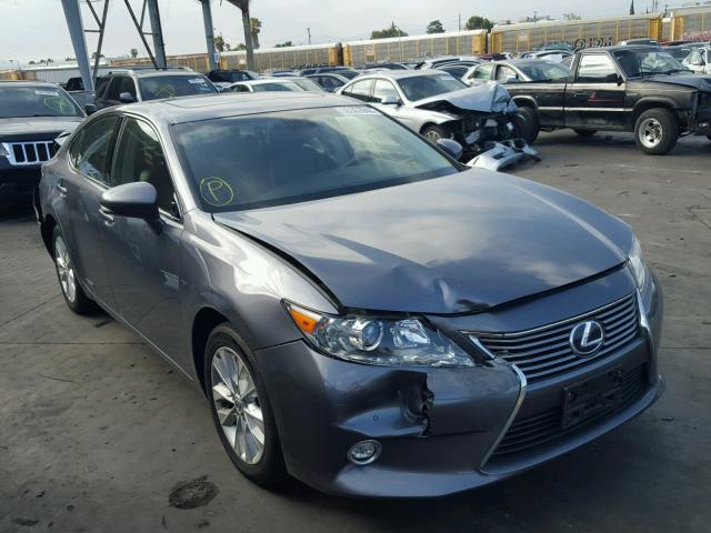 JTHBW1GG3E2061871 - 2014 LEXUS ES 300H GRAY photo 1