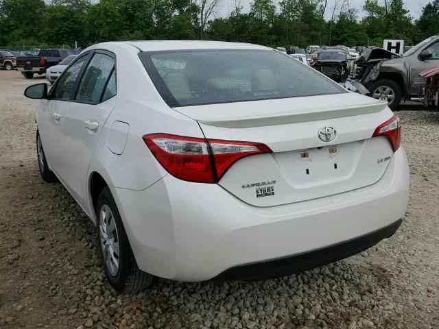 5YFBPRHE0GP480338 - 2016 TOYOTA COROLLA EC WHITE photo 3