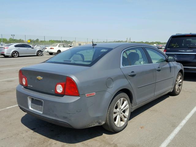 1G1ZG57B99F233241 - 2009 CHEVROLET MALIBU LS ნაცრისფერი ფოტო 4