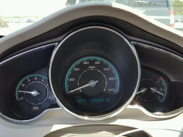 1G1ZG57B99F233241 - 2009 CHEVROLET MALIBU LS ნაცრისფერი ფოტო 8