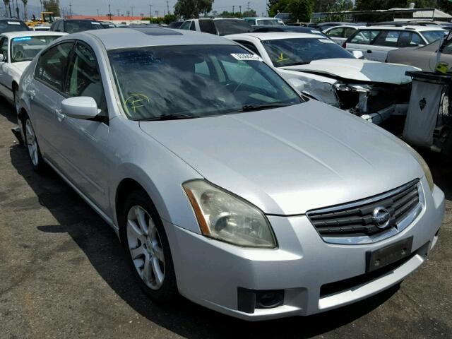 1N4BA41E77C832201 - 2007 NISSAN MAXIMA SE SILVER photo 1