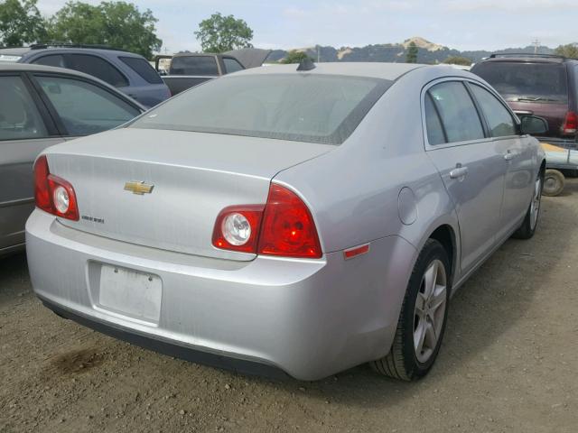 1G1ZA5E02CF213018 - 2012 CHEVROLET MALIBU LS SILVER photo 4