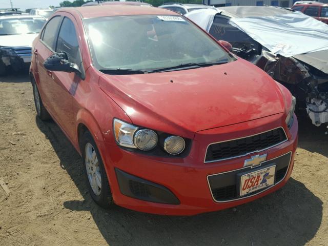 1G1JA5SH1C4167989 - 2012 CHEVROLET SONIC LS 红色 照片 1