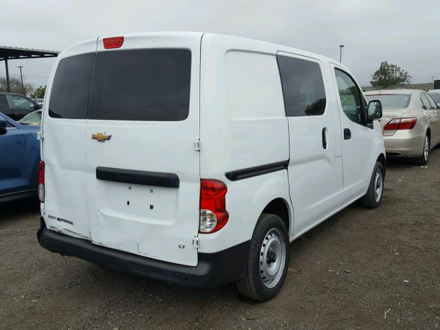 3N63M0ZN4FK722960 - 2015 CHEVROLET CITY EXPRE WHITE photo 4