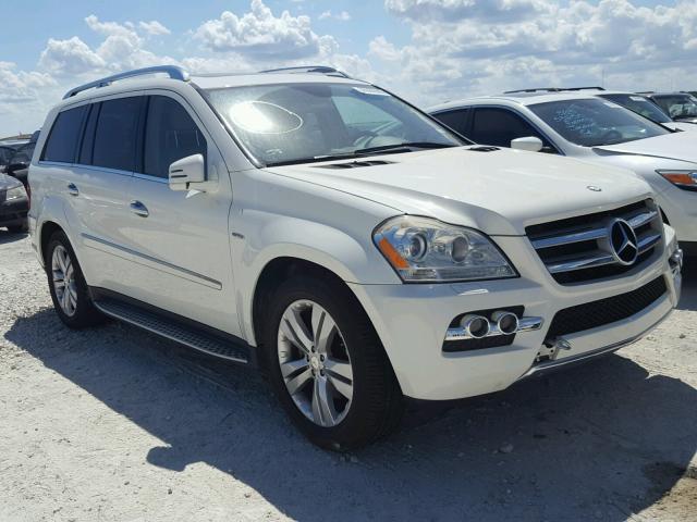 4JGBF2FE1BA739473 - 2011 MERCEDES-BENZ GL 350 BLU WHITE photo 1