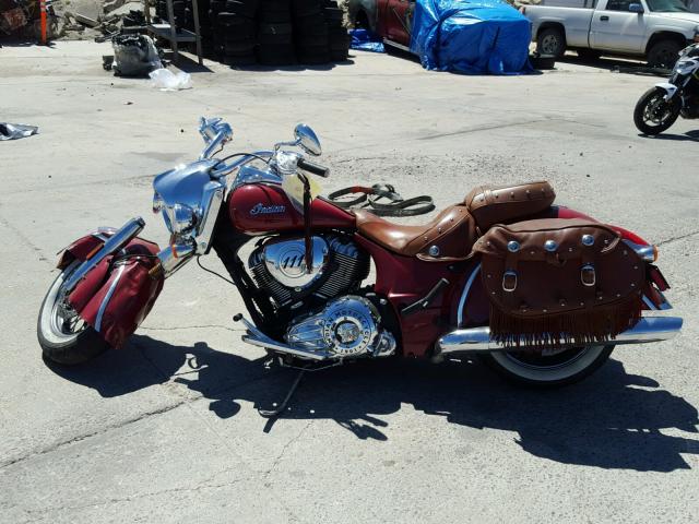 56KCCVAA2F3328532 - 2015 INDIAN MOTORCYCLE CO. CHIEF VINT RED photo 6