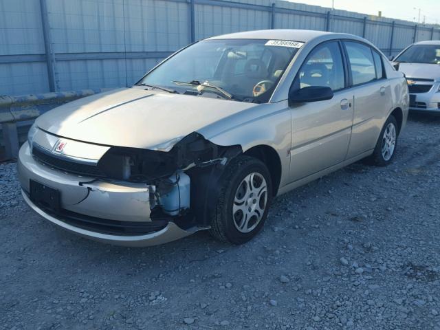 1G8AJ52FX4Z215073 - 2004 SATURN ION LEVEL BEIGE photo 2