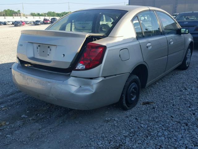 1G8AJ52FX4Z215073 - 2004 SATURN ION LEVEL BEIGE photo 4