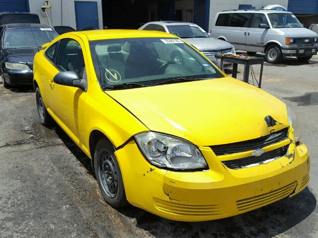 1G1AK15F777415487 - 2007 CHEVROLET COBALT LS YELLOW photo 1