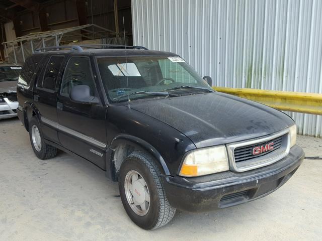 1GKCS13W2W2554932 - 1998 GMC JIMMY BLACK photo 1