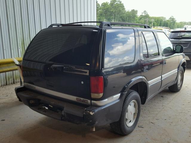 1GKCS13W2W2554932 - 1998 GMC JIMMY BLACK photo 4