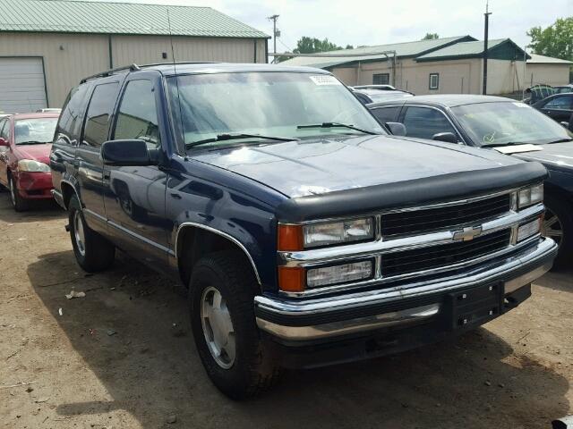 1GNEK13R9XJ300793 - 1999 CHEVROLET TAHOE BLUE photo 1