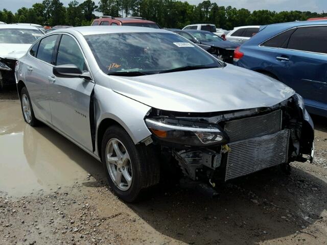 1G1ZB5ST4JF148522 - 2018 CHEVROLET MALIBU LS 银色 照片 1