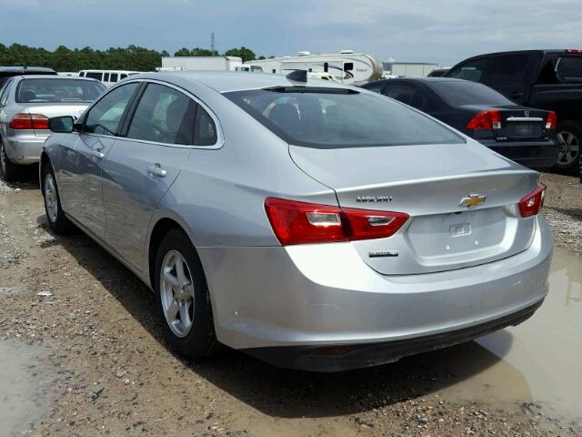 1G1ZB5ST4JF148522 - 2018 CHEVROLET MALIBU LS 银色 照片 3