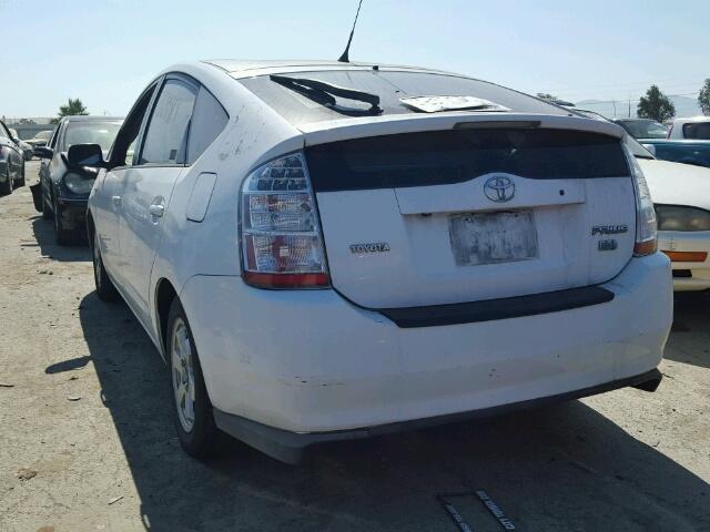 JTDKB20UX83385076 - 2008 TOYOTA PRIUS WHITE photo 3