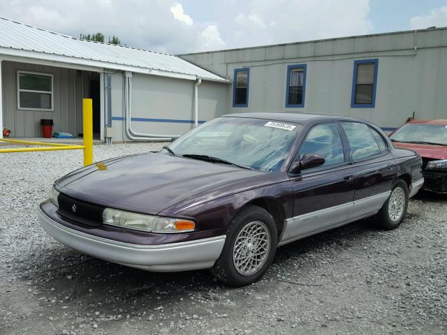 2C3ED56F8RH616805 - 1994 CHRYSLER LHS MAROON photo 2