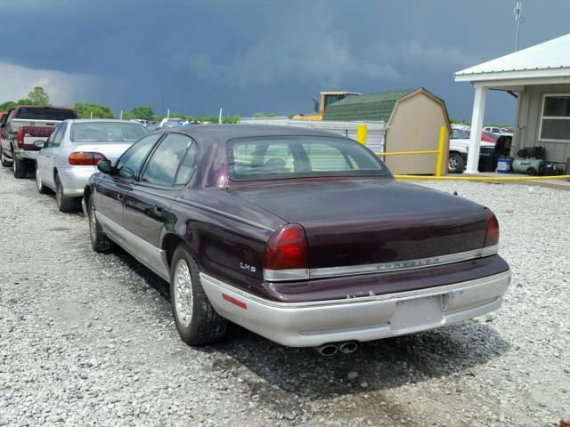 2C3ED56F8RH616805 - 1994 CHRYSLER LHS MAROON photo 3