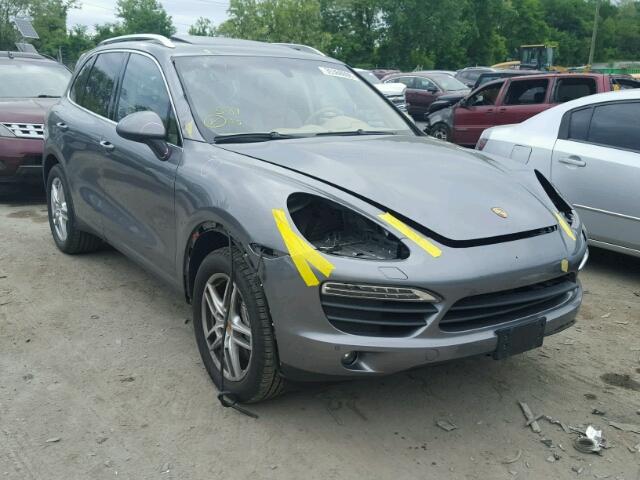 WP1AB2A22DLA84481 - 2013 PORSCHE CAYENNE S GRAY photo 1