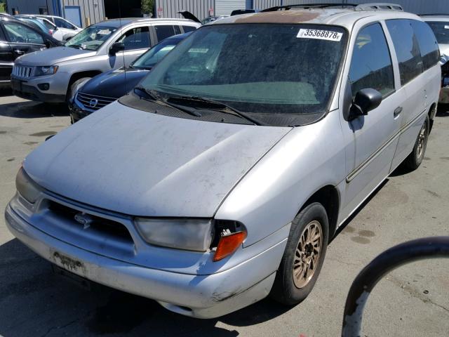 2FMDA5149WBA66238 - 1998 FORD WINDSTAR W SILVER photo 2