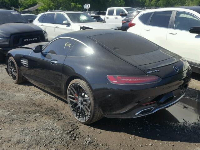 WDDYJ7JA8HA011808 - 2017 MERCEDES-BENZ AMG GT S BLACK photo 3