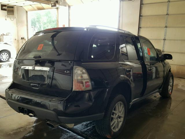 5S3ET13S692802029 - 2009 SAAB 9-7X 4.2I BLACK photo 4