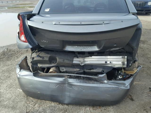 1G8AJ55F36Z175000 - 2006 SATURN ION LEVEL CHARCOAL photo 9