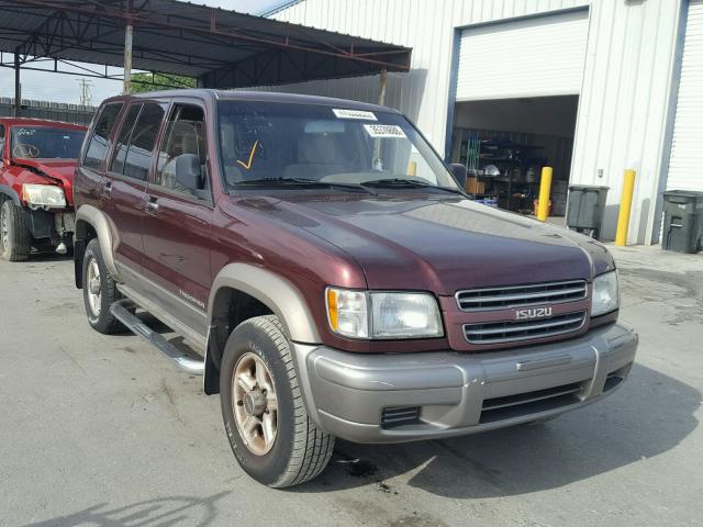 JACDS58X917J11390 - 2001 ISUZU TROOPER S BURGUNDY photo 1