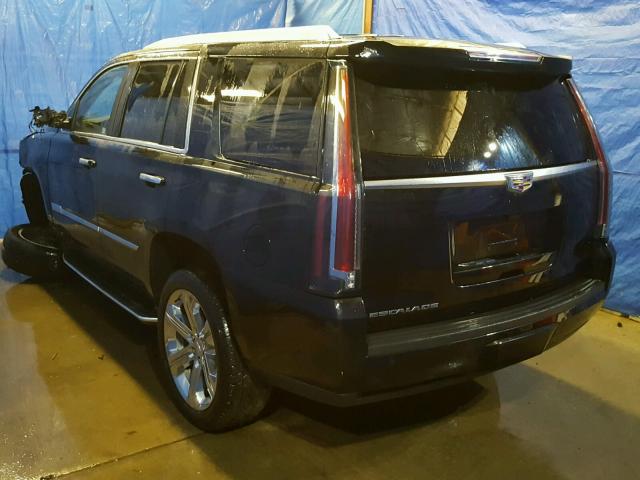 1GYS4CKJ5HR260772 - 2017 CADILLAC ESCALADE P BLACK photo 3