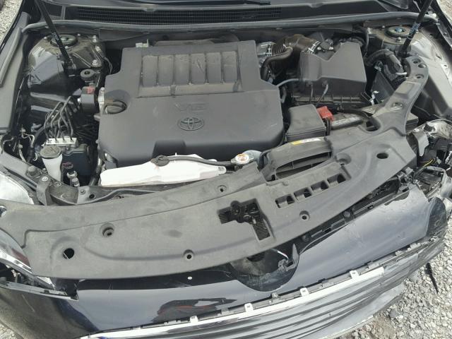 4T1BK1EB7HU257420 - 2017 TOYOTA AVALON XLE BLACK photo 7