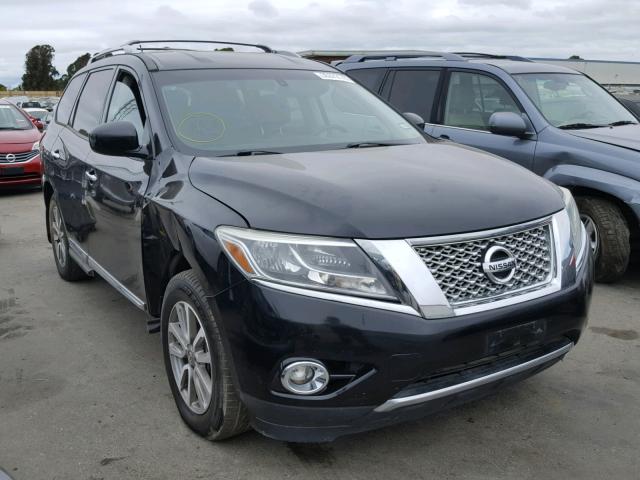 5N1AR2MN5DC603750 - 2013 NISSAN PATHFINDER BLACK photo 1