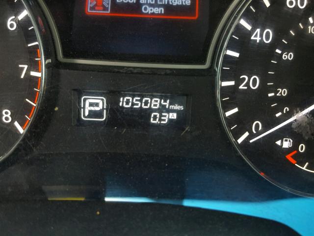 5N1AR2MN5DC603750 - 2013 NISSAN PATHFINDER BLACK photo 8