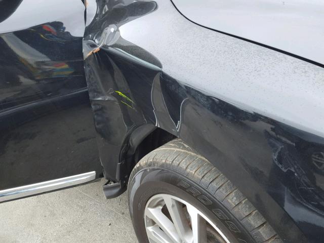 5N1AR2MN5DC603750 - 2013 NISSAN PATHFINDER BLACK photo 9