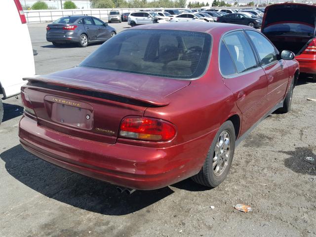 1G3WS52H21F161789 - 2001 OLDSMOBILE INTRIGUE G BURGUNDY photo 4