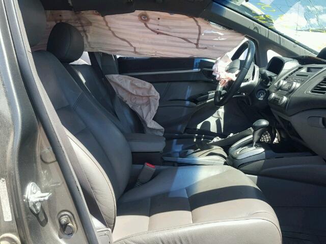 1HGFA16958L037799 - 2008 HONDA CIVIC EXL 灰色 照片 5