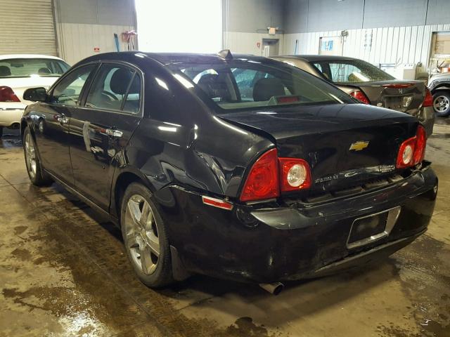 1G1ZC5E0XCF225332 - 2012 CHEVROLET MALIBU 1LT 黑色 照片 3