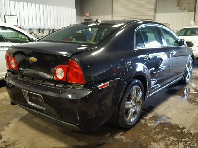 1G1ZC5E0XCF225332 - 2012 CHEVROLET MALIBU 1LT 黑色 照片 4
