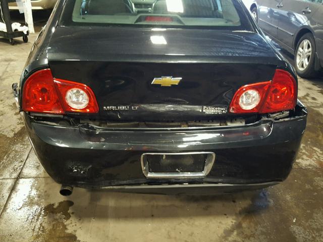 1G1ZC5E0XCF225332 - 2012 CHEVROLET MALIBU 1LT 黑色 照片 9